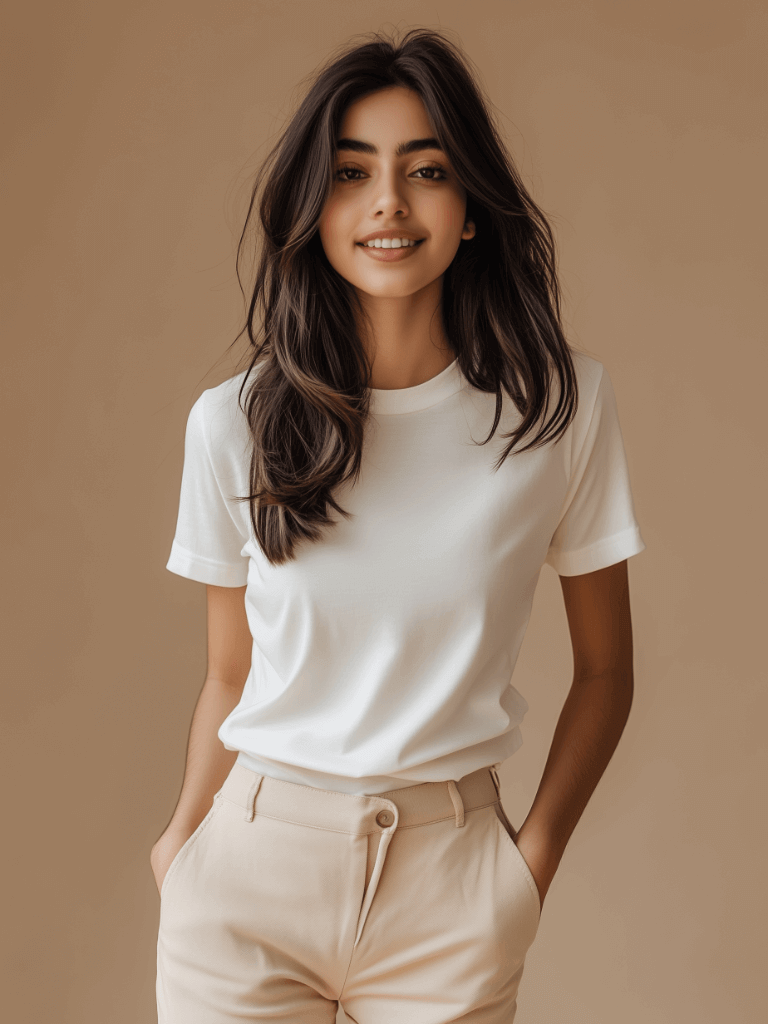 Fashion Model in TryOutfit virtual fitting room